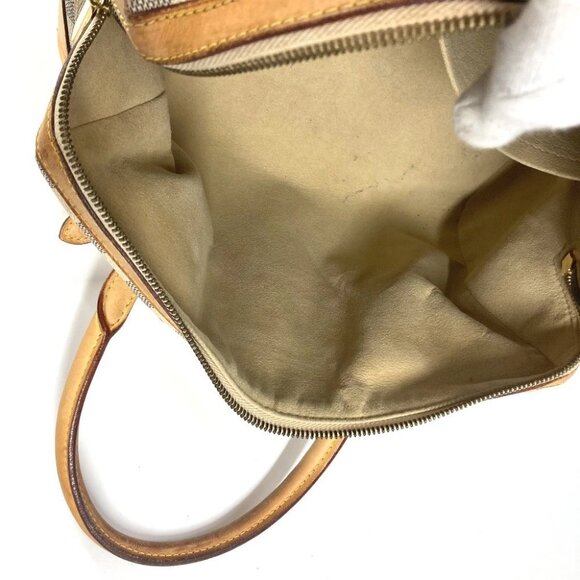 LOUIS VUITTON N52001 Berkley PM Tote Bag Hand Bag Damier Azur - Picture 8 of 16